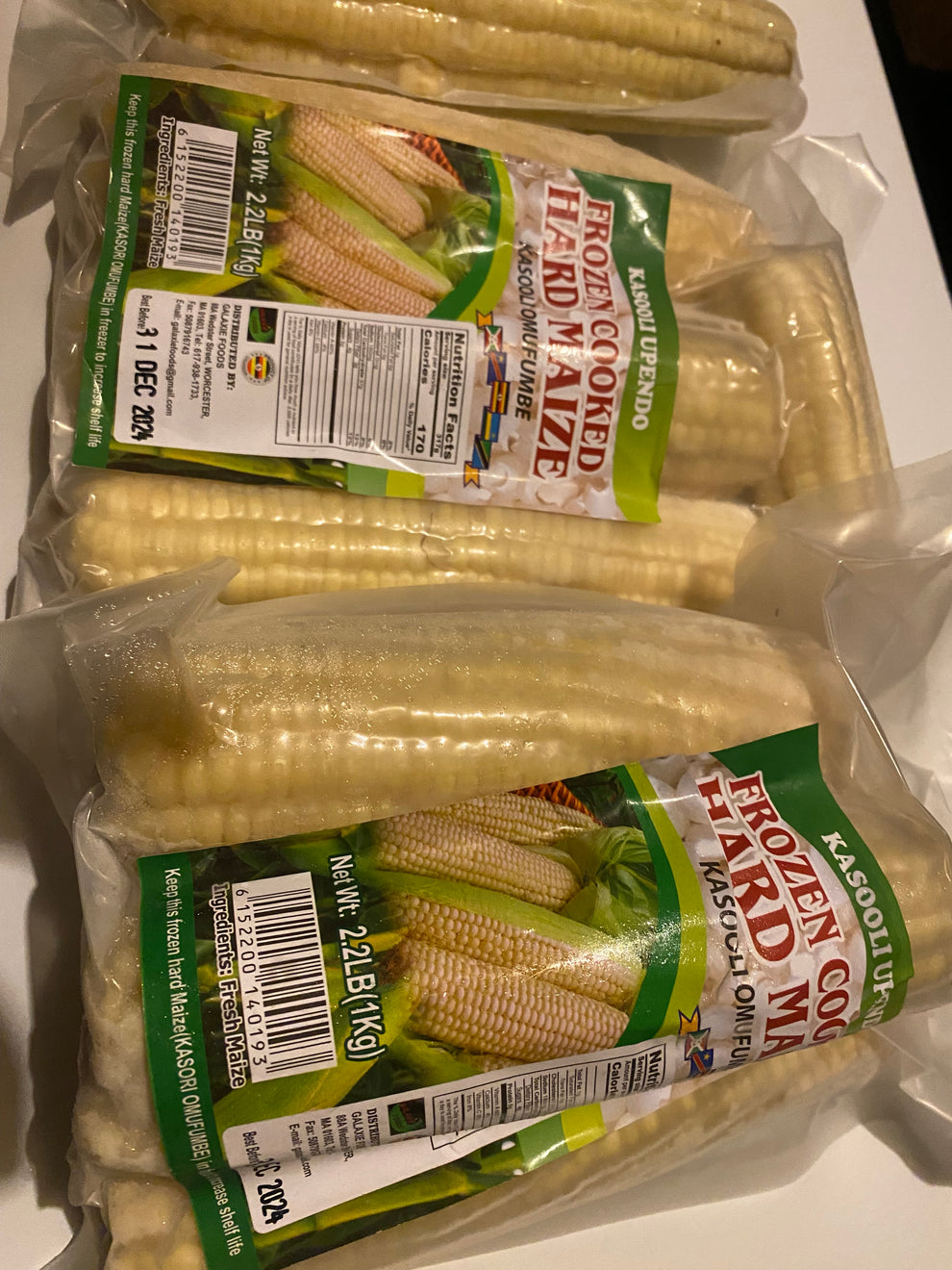 Ugandan orgainic frozen Maize – roseafricanmarket